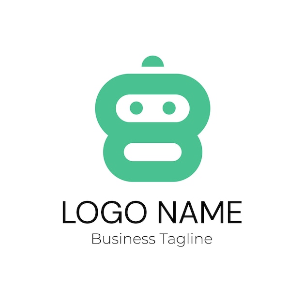 Diseño de la marca de la empresa de logotipo de tecnología