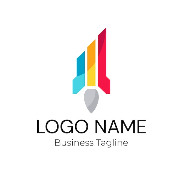 Diseño de la marca de la empresa de logotipo