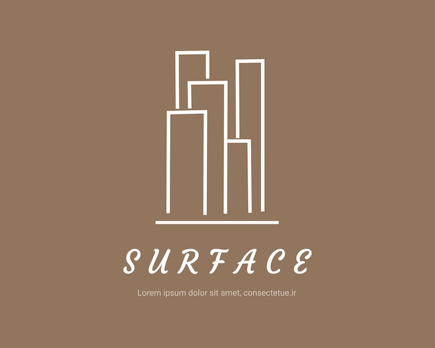 diseño de marca de logotipo de edificios para diseño de logotipo de bienes raíces