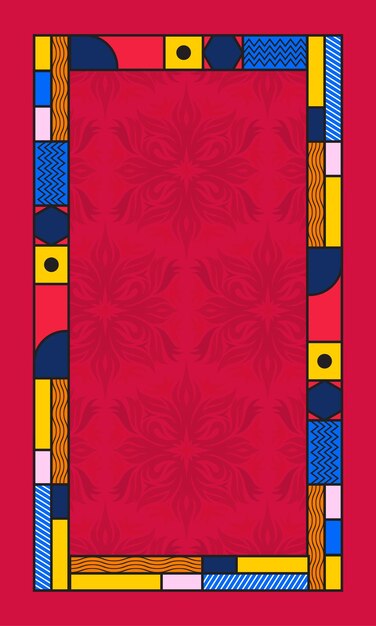 Diseño Marco Vector Plano nostálgico de los años 90 pancartas horizontales creativas