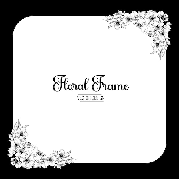 Diseño de marcos florales