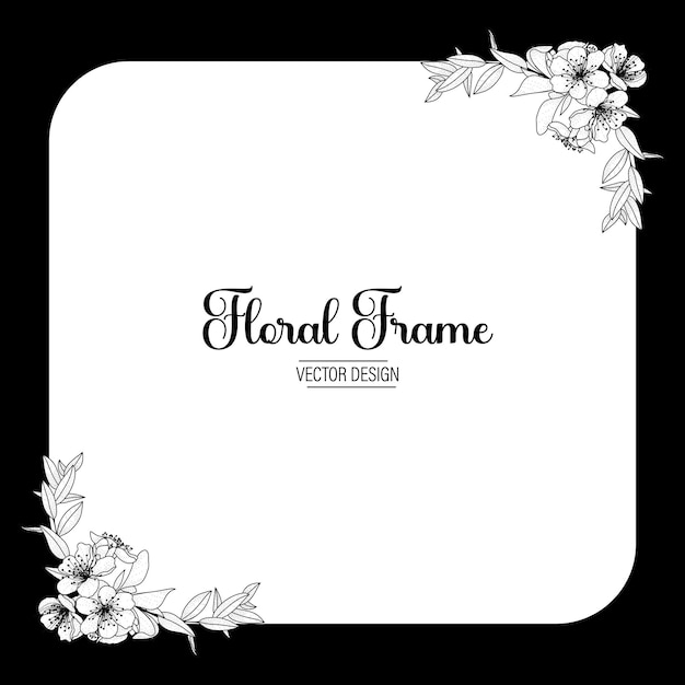 Diseño de marcos florales
