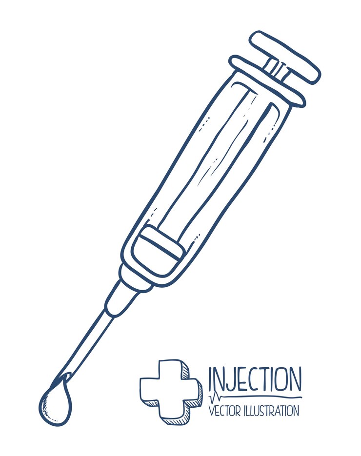 Vector diseño de la medicina sobre fondo gris ilustración vectorial