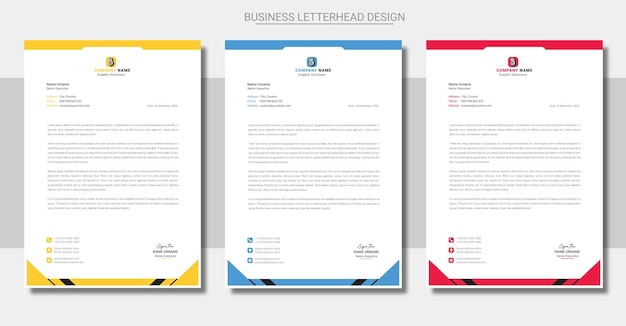 Diseño de membrete A4