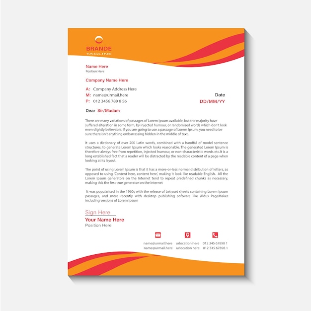 diseño de membrete
