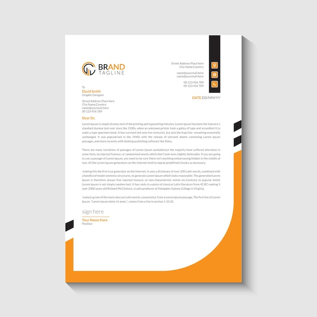 diseño de membrete