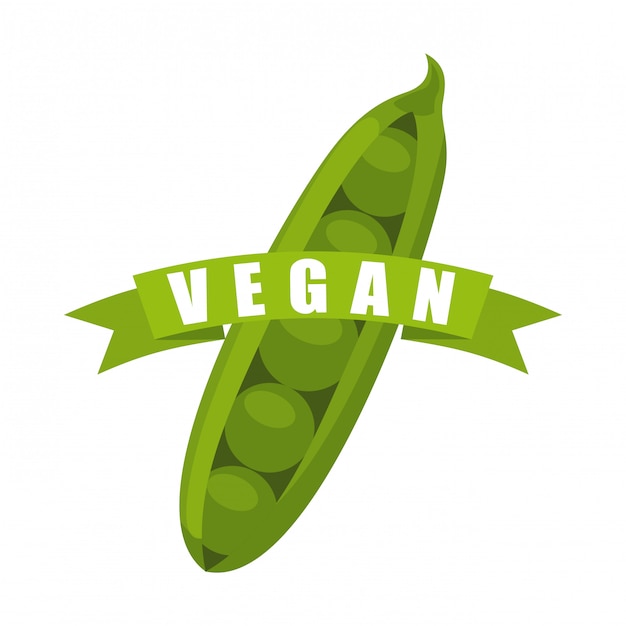 diseño de menú vegano