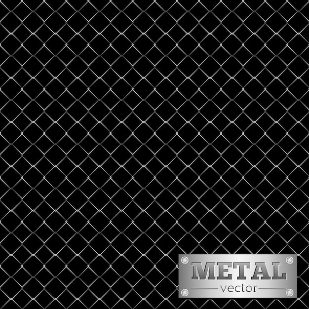 Vector diseño de metal