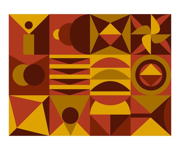 Diseño de minimalismo geométrico de fondo poligonal abstracto