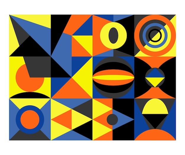Diseño de minimalismo geométrico de fondo poligonal abstracto