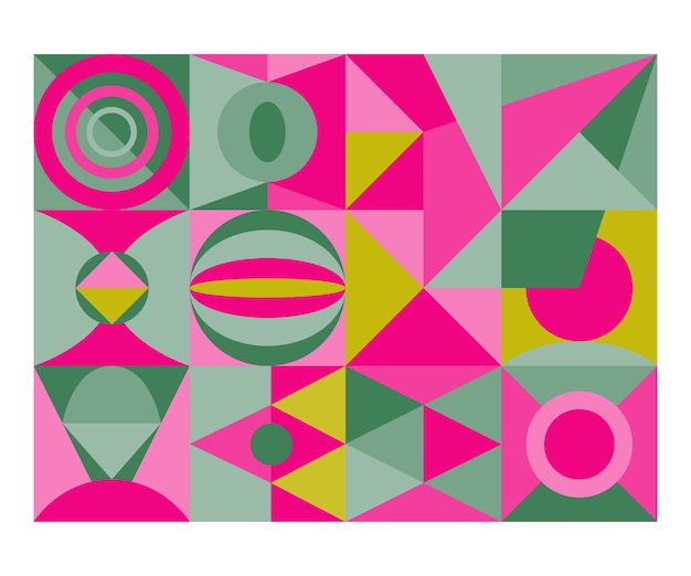 Diseño de minimalismo geométrico de fondo poligonal abstracto