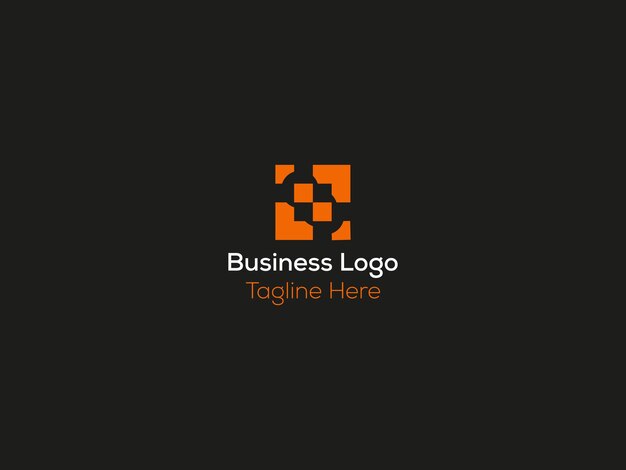 diseño minimalista y creativo del logotipo de la empresa