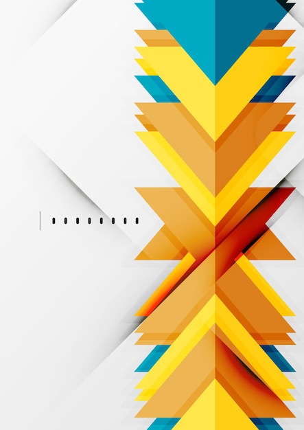 Diseño minimalista de formas geométricas futuristas.
