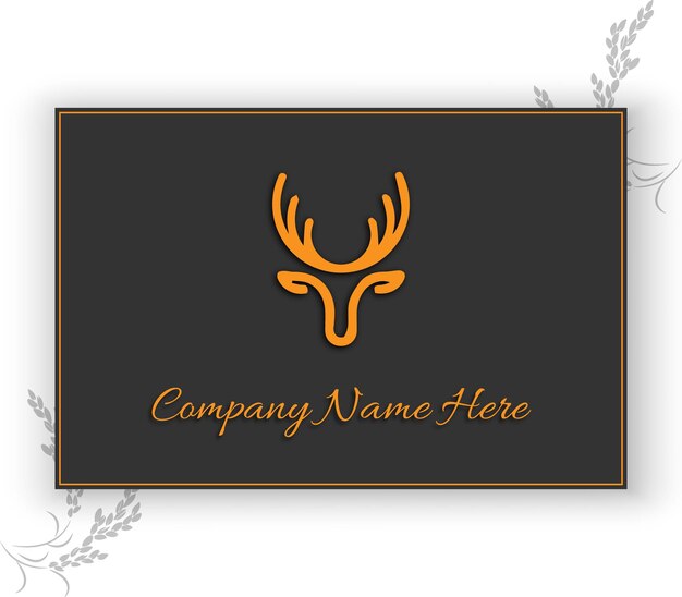 Diseño minimalista del logotipo de la empresa.