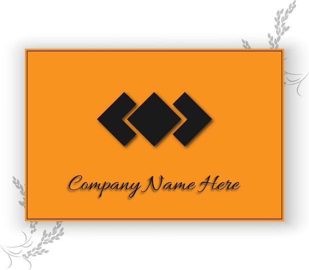 Diseño minimalista del logotipo de la empresa.