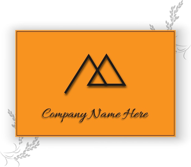 Diseño minimalista del logotipo de la empresa.