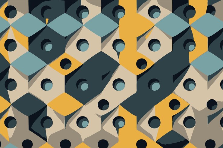 Diseño minimalista de patrón geométrico de fondo abstracto de color sólido