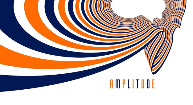 Diseño mínimo de líneas abstractas en el fondo abstracto del vector de perspectiva 3D, plantilla retro minimalista y moderna para carteles de portadas y pancartas.