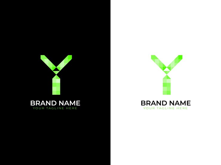 Diseño mínimo del logotipo de la carta comercial