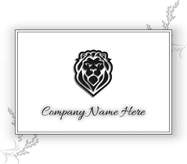 Diseño mínimo del logotipo de la empresa