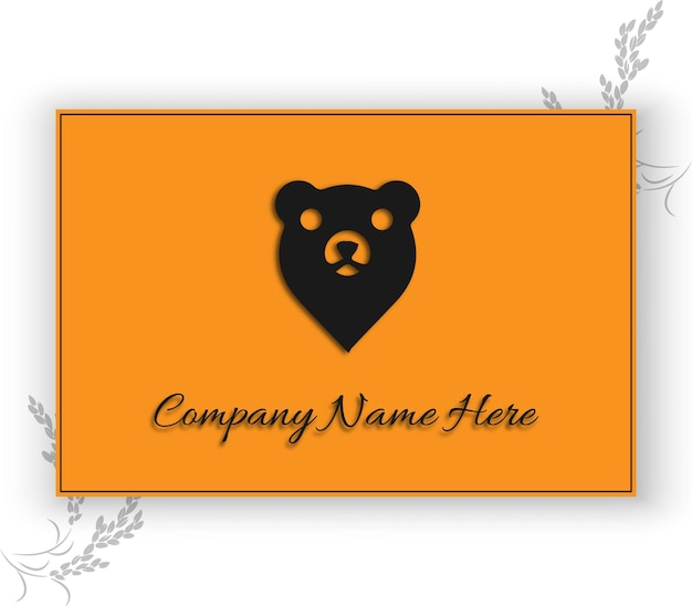 Diseño mínimo del logotipo de la empresa