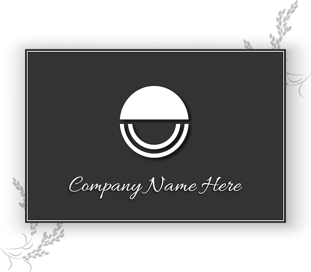 Diseño mínimo del logotipo de la empresa