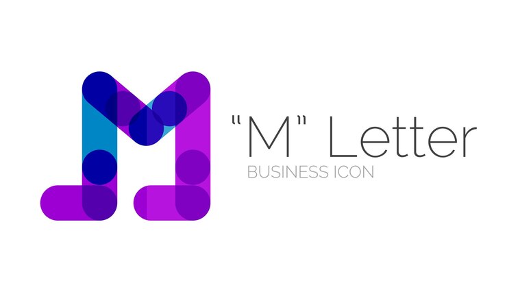 Vector diseño mínimo de logotipo de fuente o letra