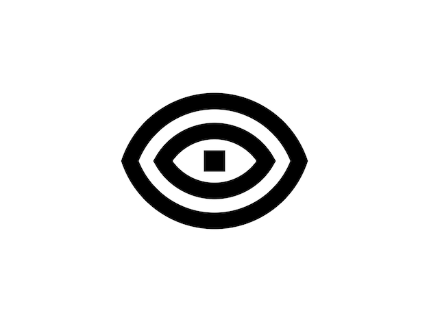 diseño moderno y elegante del logotipo del ojo
