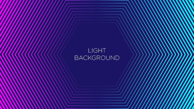 Diseño moderno de fondo de tecnología abstracta de onda de línea de partículas azules