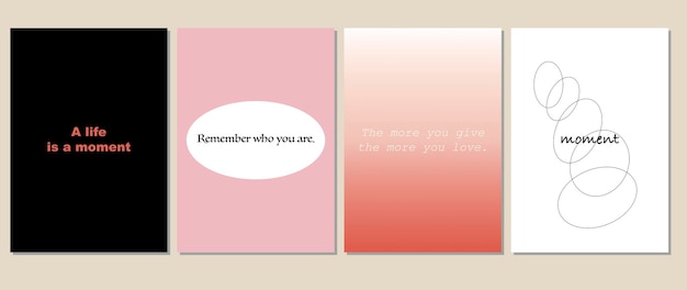 Diseño moderno de fondos de pantalla de invitaciones para carteles de redes sociales, pancartas, volantes, conjunto de vectores