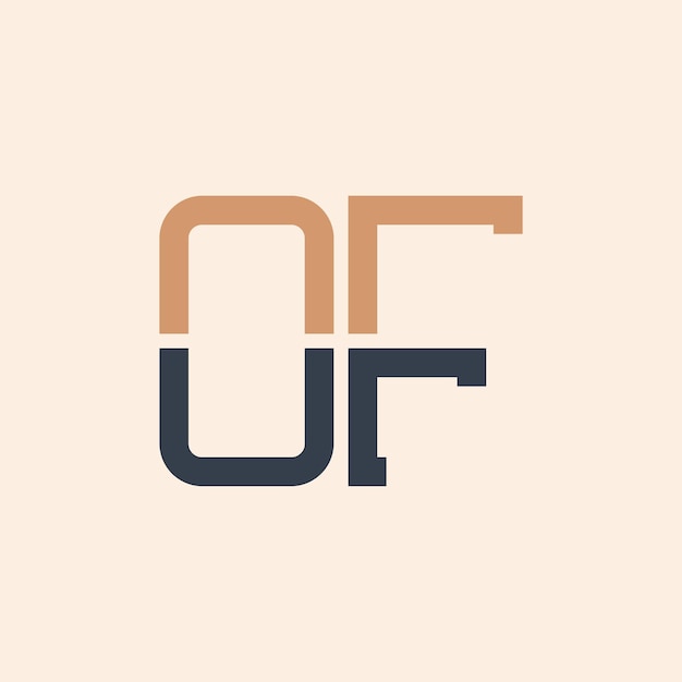 Diseño moderno de la letra del logotipo Diseño creativo y versátil del logotipo Adecuado para todas las empresas