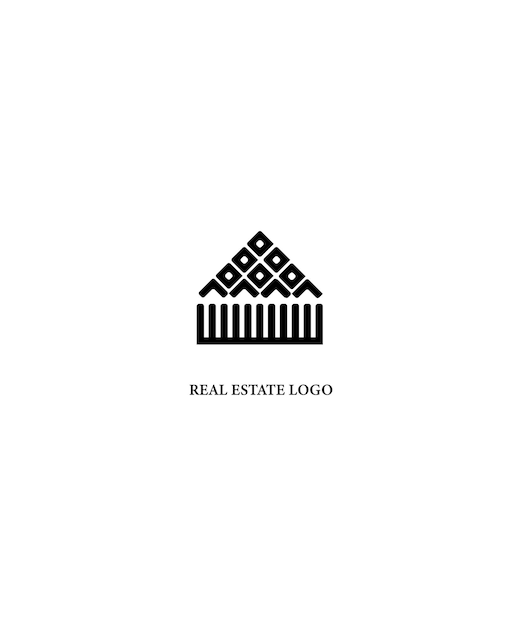 Diseño moderno del logotipo de bienes raíces