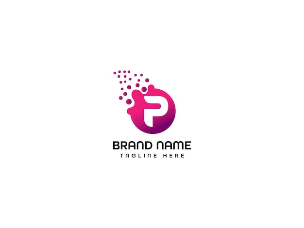 diseño moderno del logotipo de la carta de negocios