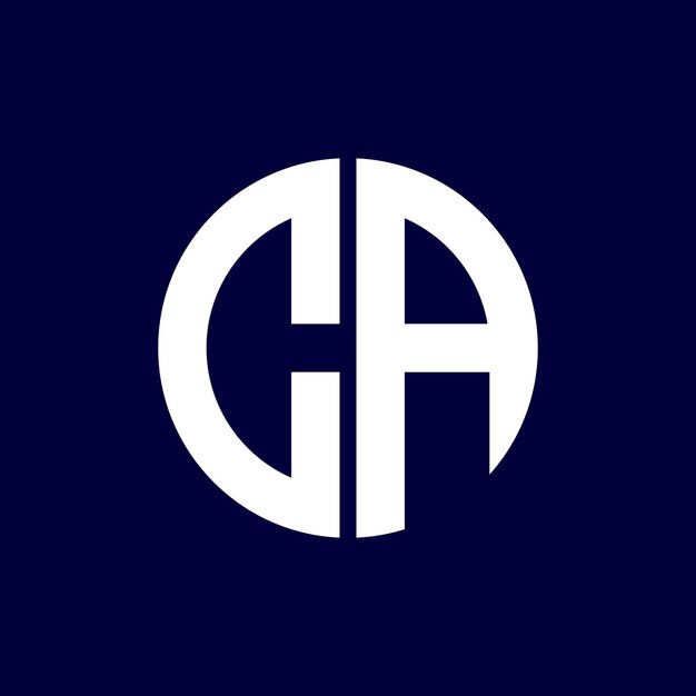 diseño moderno del logotipo del círculo