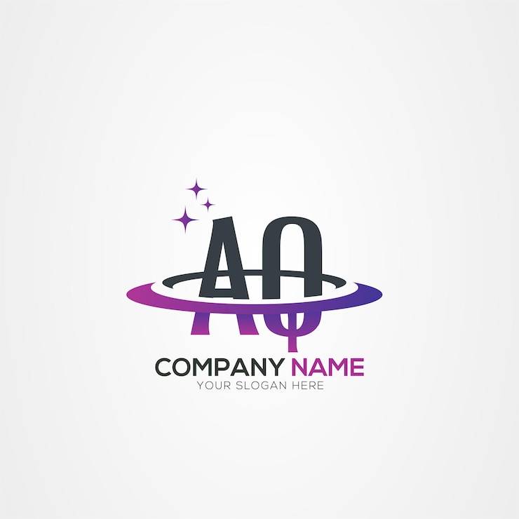 Vector diseño moderno del logotipo espacial del planeta con elementos vectoriales creativos