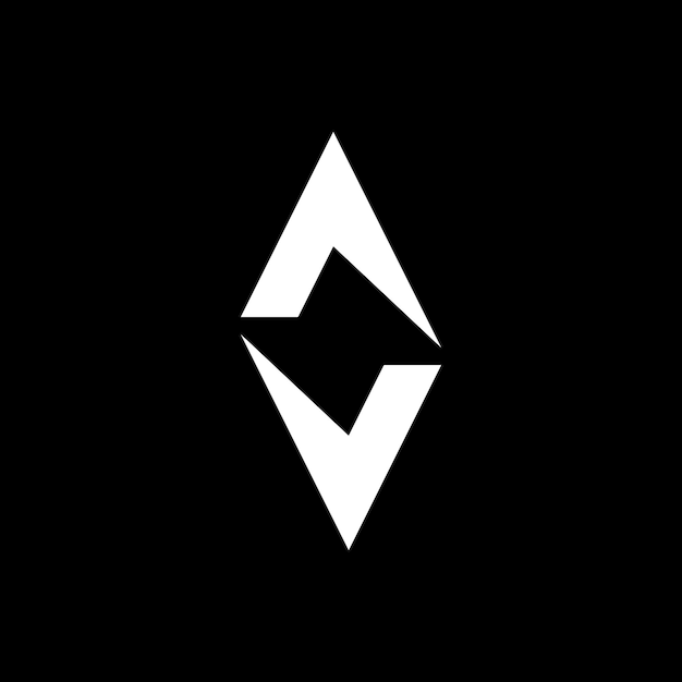 diseño moderno del logotipo de la letra AV o el monograma VA