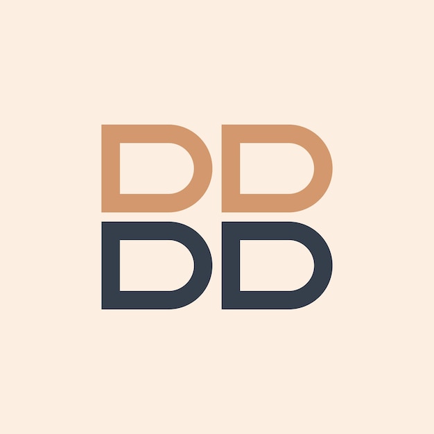 Diseño moderno de logotipo de letra BB Diseño creativo y versátil de logotipo BB adecuado para todas las empresas