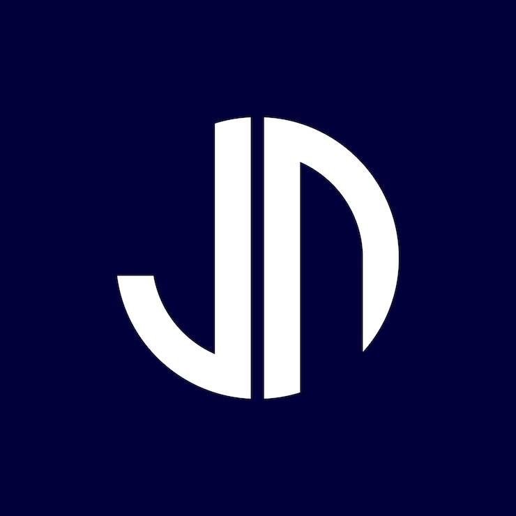 Vector diseño moderno del logotipo de la letra del círculo