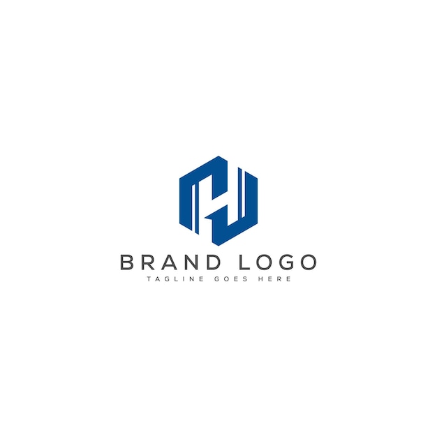 Diseño moderno del logotipo de la letra H