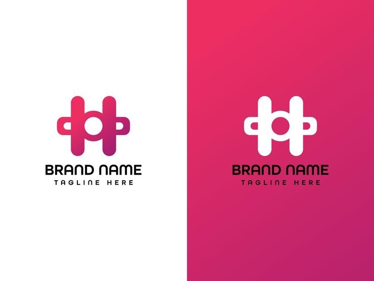Diseño moderno del logotipo de la letra H