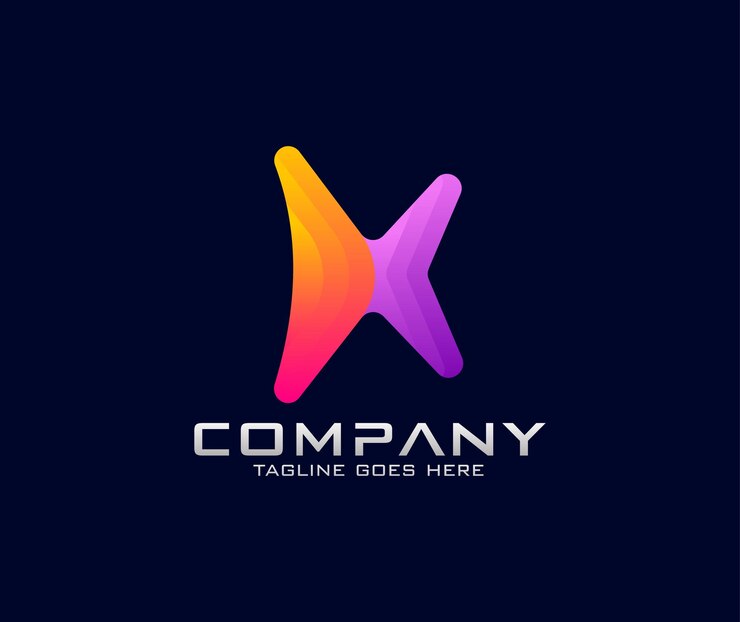 Vector diseño moderno del logotipo de la letra k