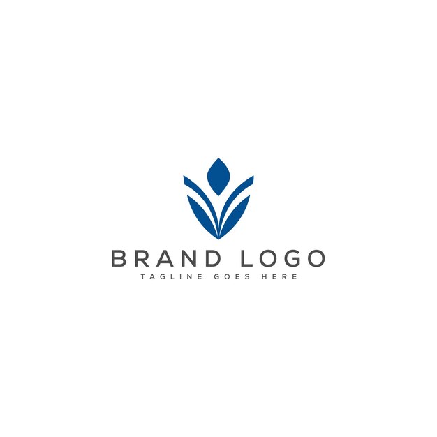 Diseño moderno del logotipo de la letra V