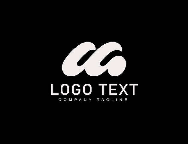Diseño moderno del logotipo de la letra W