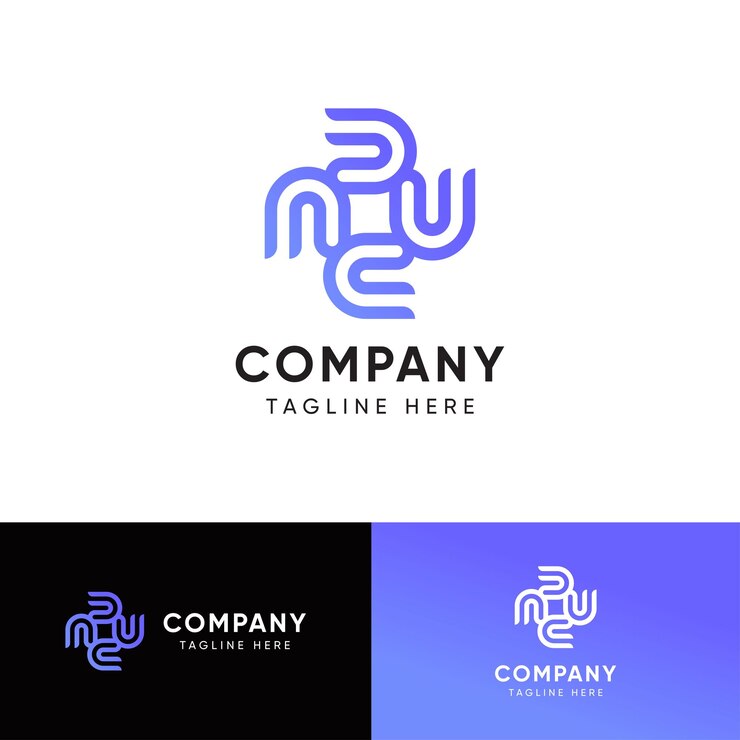 Vector diseño moderno de logotipo de letra a