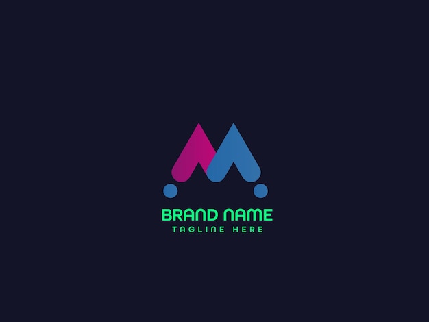 diseño moderno del logotipo de la marca