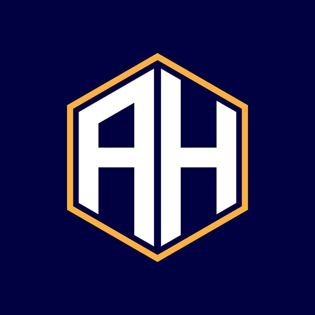 diseño moderno del logotipo del polígono