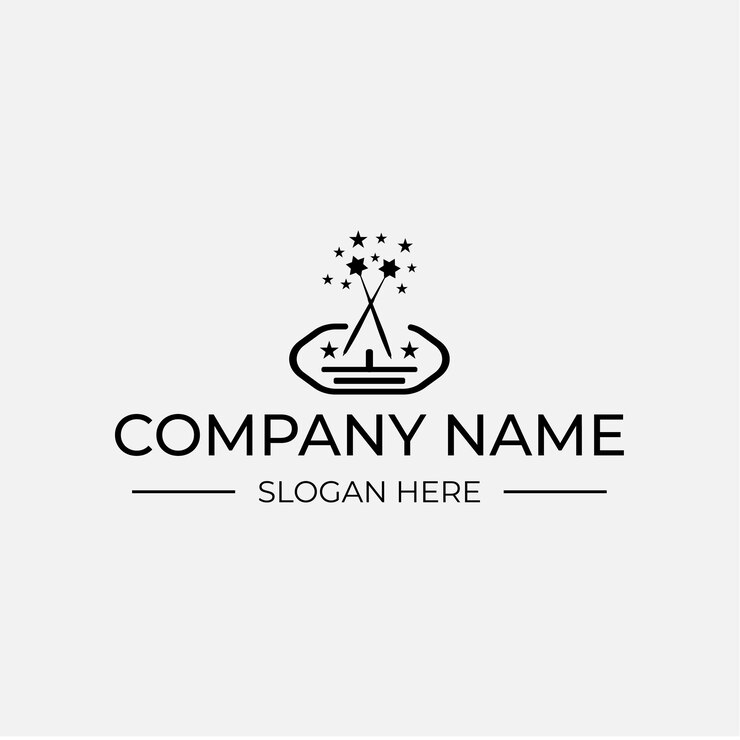 Diseño moderno del logotipo del salón que llama la atención