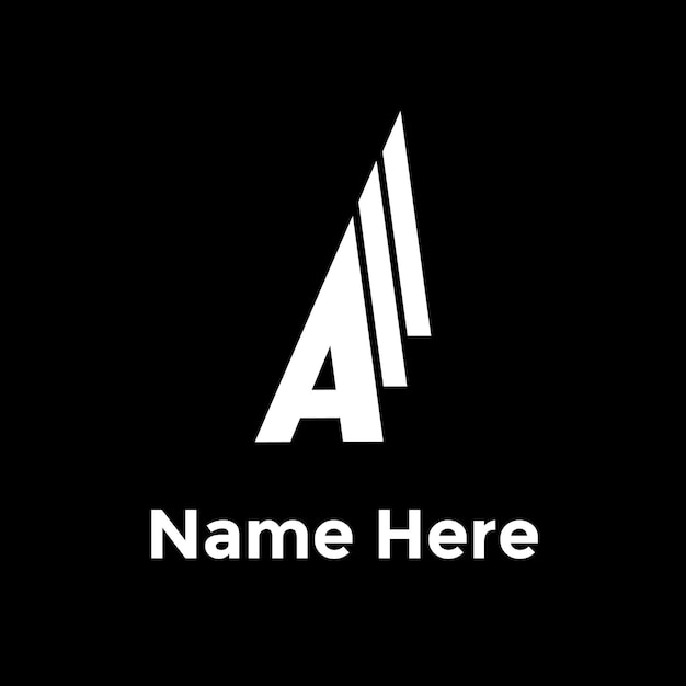 Un diseño moderno del logotipo de este último vector