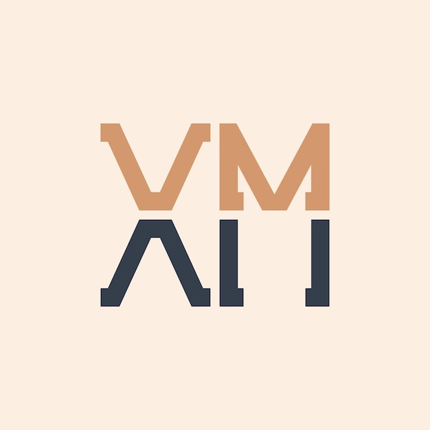 Diseño moderno del logotipo de XM Creativo y versátil Diseño del logotipo XM adecuado para todas las empresas