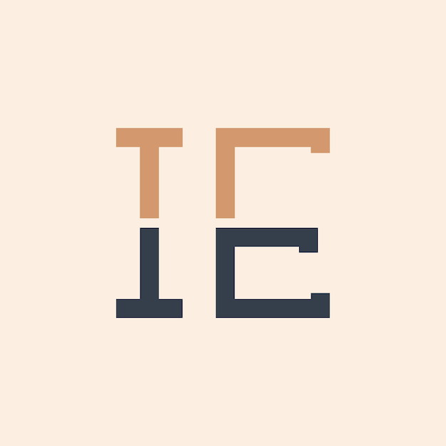 Diseño moderno de logotipos de IE Creativo y versátil Diseño de logos de IE adecuado para todas las empresas